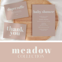 Meadow • Soft Modern Boho Pink Sandstone Baby Suit