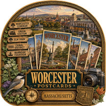 Worcester Massachusetts Postcards/Gifts
