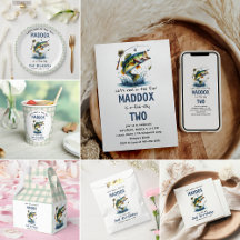 O-Fish-Ally Two Fishing 2nd Birthday Party 