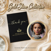 Gold Shine Pageant Designs