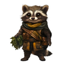 A Rascally Raccoon – Woodlanders Collection