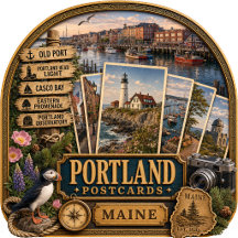 Portland Maine Postcards/Gifts