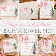 Baby It’s Cold Outside Baby Shower Collection