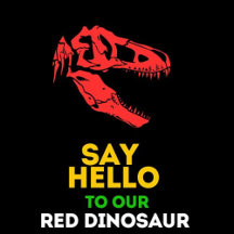  RED Dinosaur World 