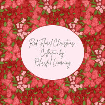 Red Floral Christmas Collection