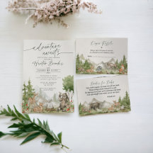 Woodland Animals - Baby Shower