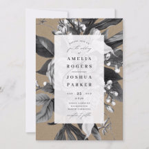 Industrial Chic Rustic Floral