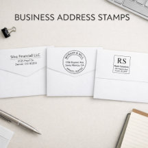 Business Custom Address Stamps