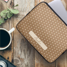 Tortilla Brown and beige polka dots Collection