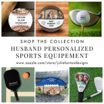 Husband Personalized Sports Gear