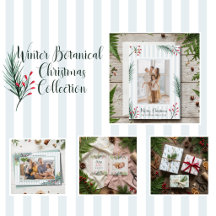 Winter Botanical Christmas Holiday Collection 