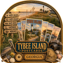 Tybee Island Georgia Postcards/Gifts