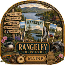 Rangeley Maine Postcards/Gifts