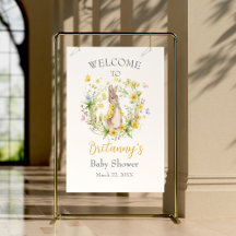 Peter Rabbit Baby Shower Gender Neutral