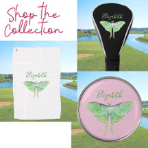 Luna Moth Golf Gifts for Women