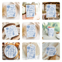 Handrawn Fresh Off the Market Bridal Shower 1