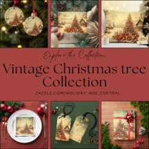 Vintage Christmas tree Collection