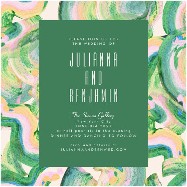 Faire-part de mariage numérique