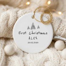 Baby's First Christmas Ornament 