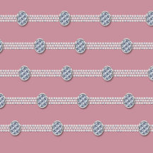 Elegant Chic Diamonds Pearls