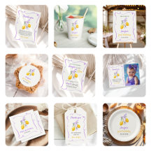 Citrus Birthday Party Collection 2