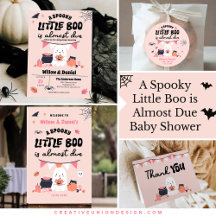 A Spooky Little Boo is Almost Due Baby Shower