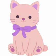 Cute Kawaii Pastel Pink Kitty