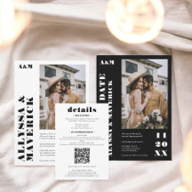 Elegant Bold simple wedding suite