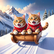 Cats Sled Ride