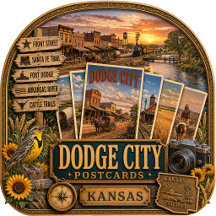 Dodge City Kansas Postcards/Gifts