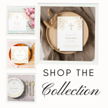 Gold Cross Confirmation Party Supplies