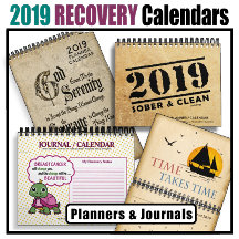 RECOVERY CALENDAR: Journal-Planner