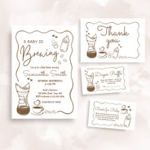 A Baby is Brewing Coffee Baby Shower   BS42