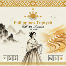 Philippines Triptych Wall Art Collection 