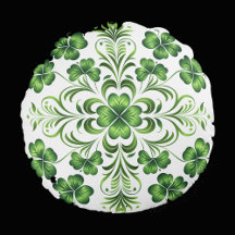 Green St. Patrick's Day Pillows