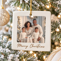 Modern Personalized Christmas Ornaments