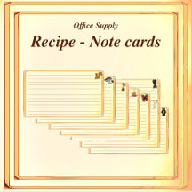 Recipe - Notecards