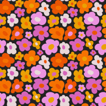 60's Flower Power Pattern