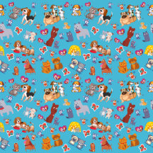 Pet Themed Wrapping Paper