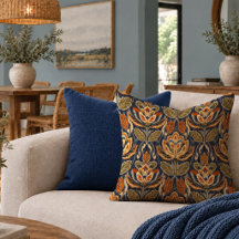 Tribal Inspired Colorful Ikat Throw Pillow Decor