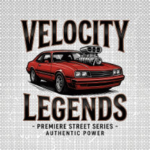 Classic Muscle Cars & Vintage Automotive Art Colle