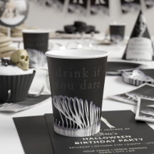 Halloween Birthday Skeleton Party