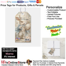 Price Tags for Parcels and Gifting (Customizable)