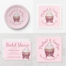 Pink Cupcake Party Collection