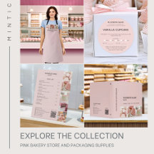 Pink Bakery Store and Packaging Supplies