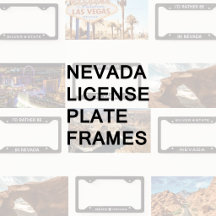 Nevada License Plate Frames