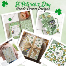 St. Patrick's Day Hand-Drawn Designs