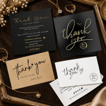 Thank You Cards in Every Style | Elegant, Modern &