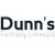 Dunns Fantasy Lineups Store