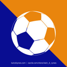 blue and orange soccer team colors